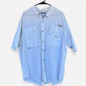 Columbia sportswear short sleeve fishing shirt XXL